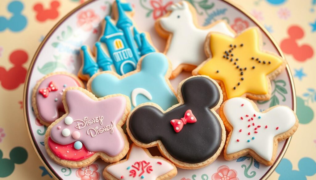 Disney-themed cookies