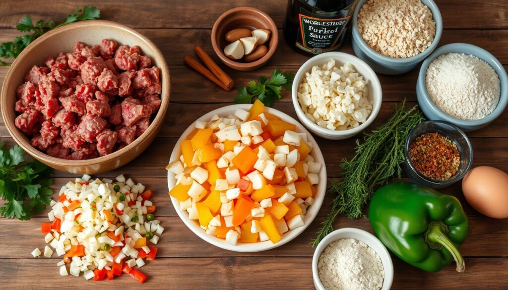 Smoked meatloaf ingredients