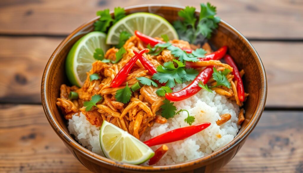 Spicy Chicken Rice Bowl