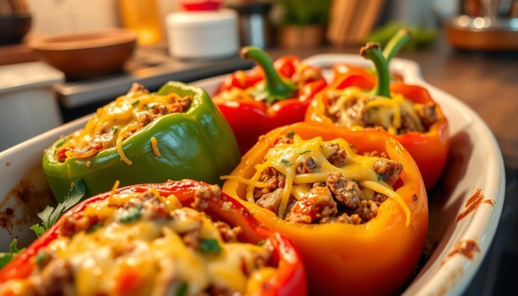 baking stuffed bell peppers