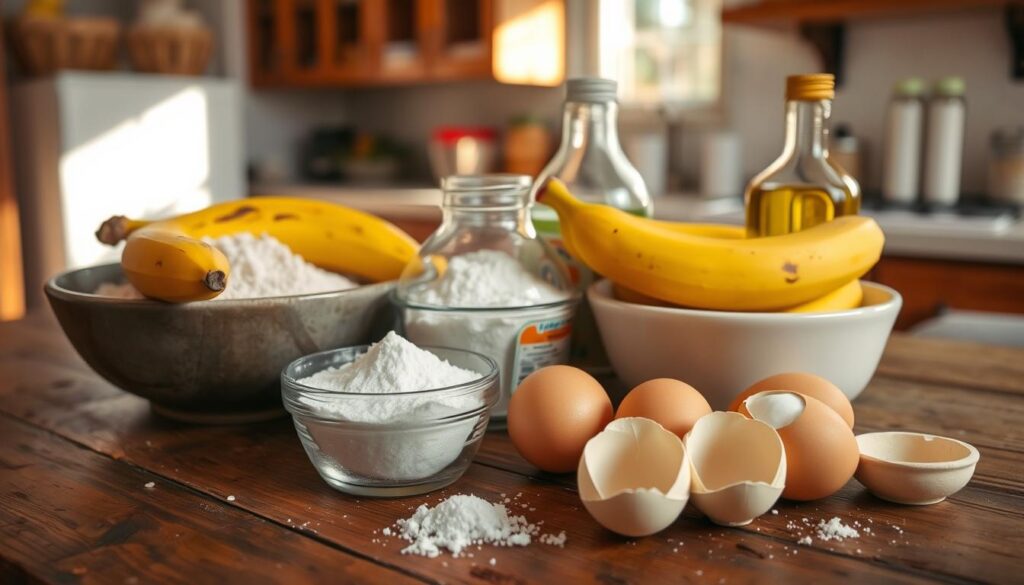 banana bread ingredients