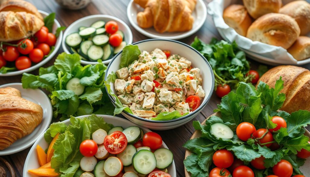 chicken salad pairings