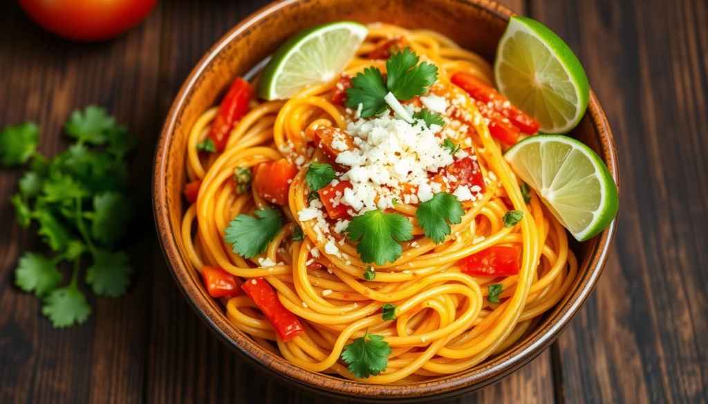 easy mexican spaghetti