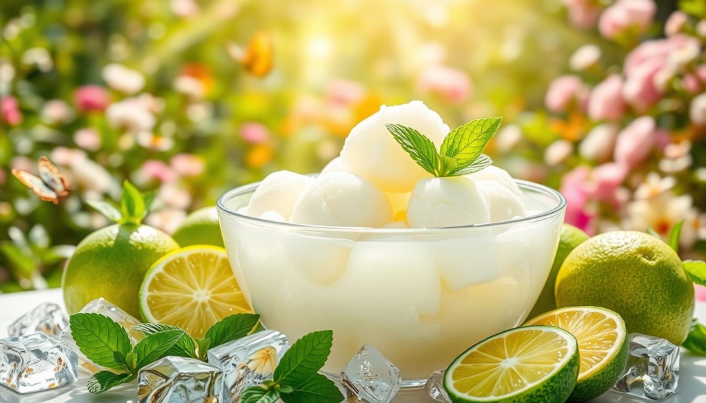 health benefits of lime sherbet