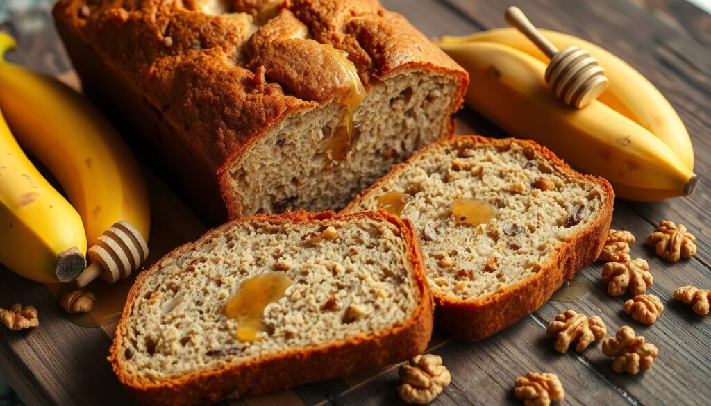 healthy banana bread