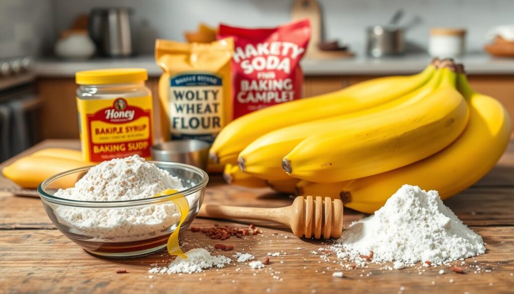 healthy banana bread ingredients