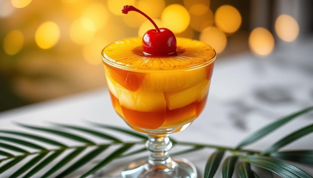 pineapple dessert shooter