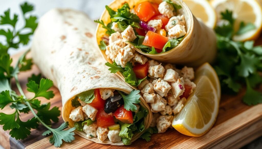 protein-packed wrap