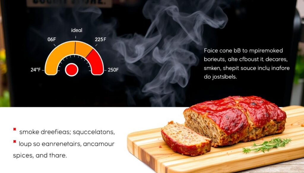 smoking meatloaf temperature guide